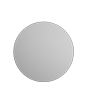 Hochwertiges Magnetschild rund (kreisrund konturgeschnitten)
