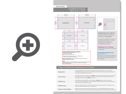 Product Bild loseblattsammlung_din_a5_quer__408_bl__tter_pro_sammlung__vorne_und_hinten_schwarz_(1_1)