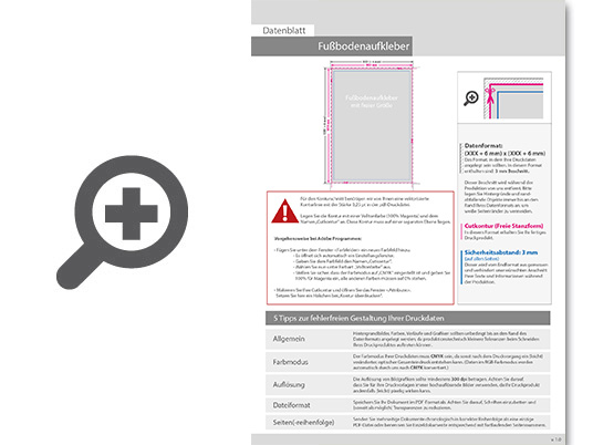 Product Bild hochwertige_zertifizierte_indoor_fu__bodenaufkleber_in_frei-form_(eine_stanzform_m__glich)