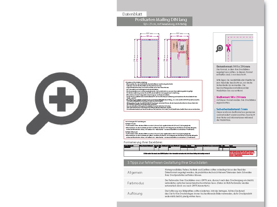 Product Bild postkarten-mailing_din_lang_(9_8_cm_x_21_0_cm)_mit_partieller_glitzer-lack-veredelung